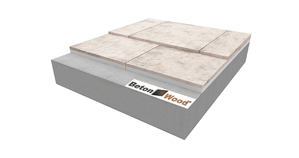 Isolamento termico per pavimento in polistirene espanso e cementolegno con lastra BetonWood